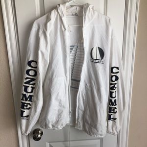 Men’s Cozumel Mexico Pull Over Zip Up Large Used